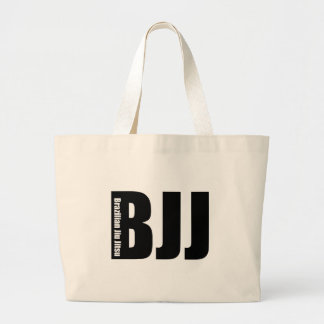 BJJ -ブラジル人Jiu Jitsu ラージトートバッグ