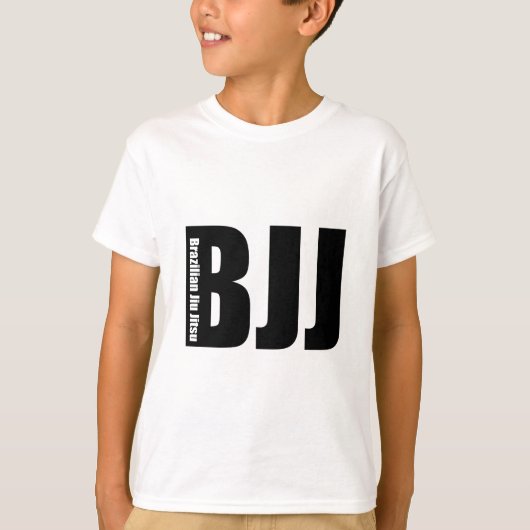 BJJ -ブラジル人Jiu Jitsu Tシャツ (正面)