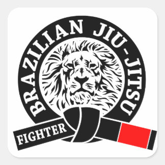 BJJ – ブラジル柔術 – 日 スクエアシール