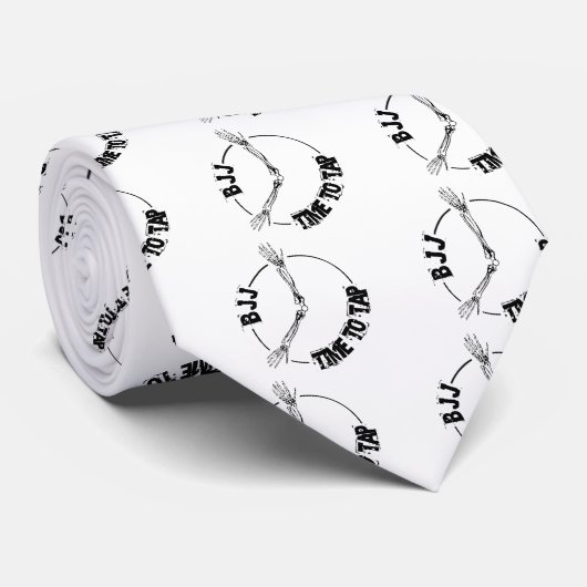 BJJ -叩く時間 ネクタイ (ロール)