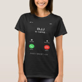 BJJ calls  Brazilian Jiu Jitsu Tシャツ (正面)