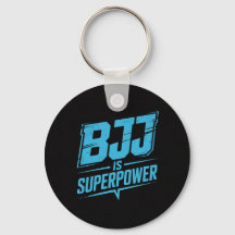 BJJ is-Powerすごいヴィンテージグラフィックキーチェーン