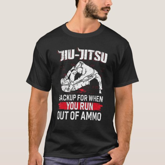 Bjj & Mma Design Brazilian Jiu Jitsu Tシャツ (正面)