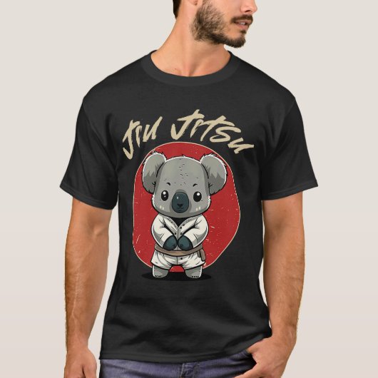BJJ mma Koalaブラジル柔術グランピング Tシャツ (正面)