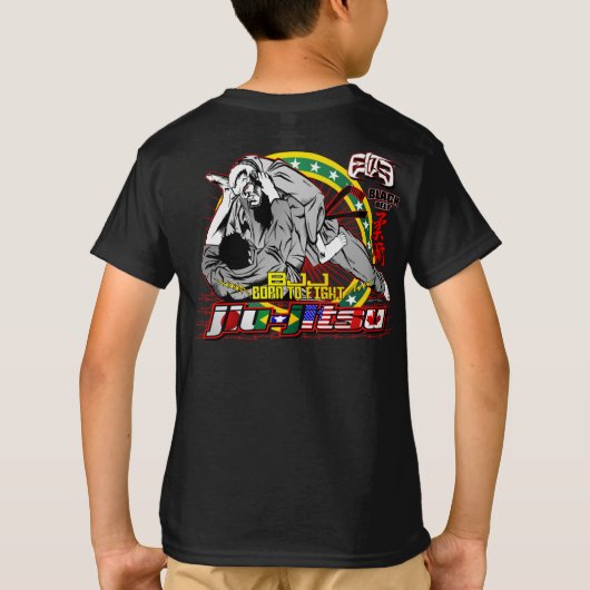 BJJ Tシャツ (裏面)
