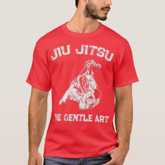 BJJ The Gentle Art Brazilian Jiu Jitsu Training MM Tシャツ