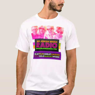 BJMのラジオ番組のロゴの白のTシャツ Tシャツ