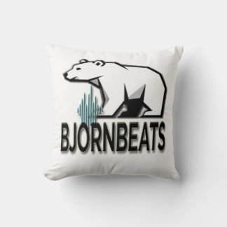 BjornBeats Throw Pillow クッション
