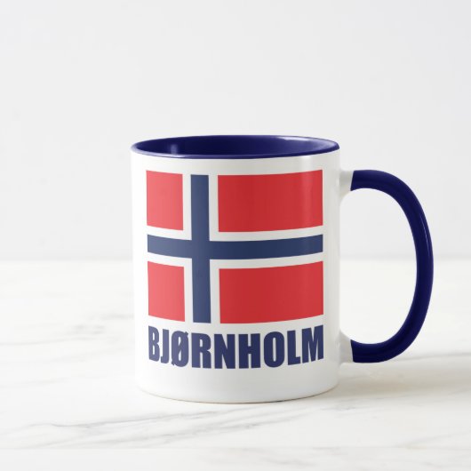 Bjornholmノルウェーのマグ マグカップ (右)