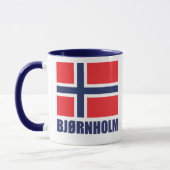 Bjornholmノルウェーのマグ マグカップ (左)