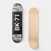 BK 71 TIM BROWN 7 3/4"スケートボードデッキ スケートボード (正面)