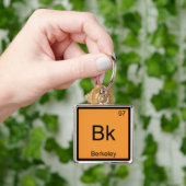 Bk - Berkeley Chemistry Elementシンボルカリフォルニア キーホルダー (手)