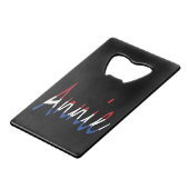 bk bocnt上のNLDフラグにオーバーレイされた任意の名前 クレジットカード栓抜き (裏面アングル)