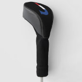 bk dccnt上のNLDフラグ上にJモノグラム ゴルフヘッドカバー (アングル)