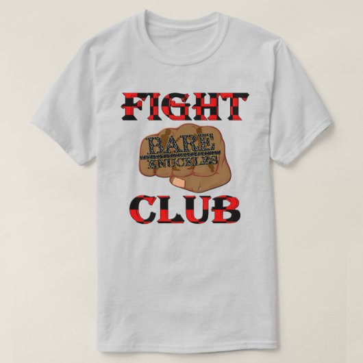 BK Fight Club Tシャツ (デザイン正面)
