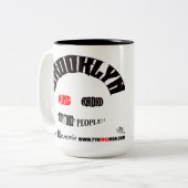 BK RADIO MUG ツートーンマグカップ (正面左)