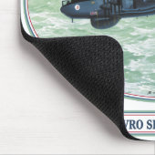BKB 4 Avro Shackleton LS Bのコピー マウスパッド (コーナー)