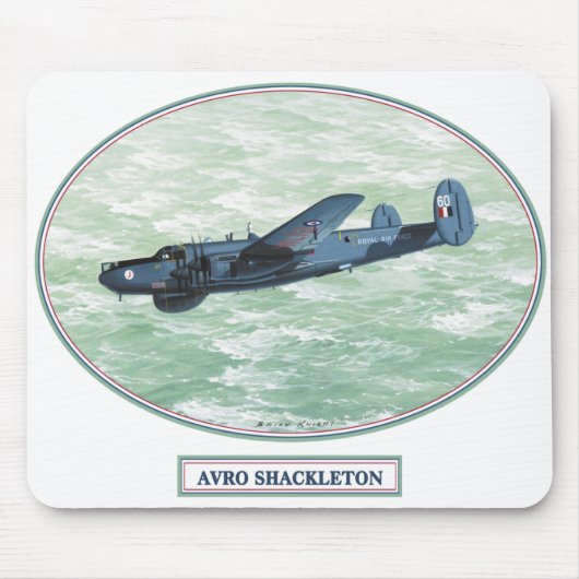 BKB 4 Avro Shackleton LS Bのコピー マウスパッド (正面)