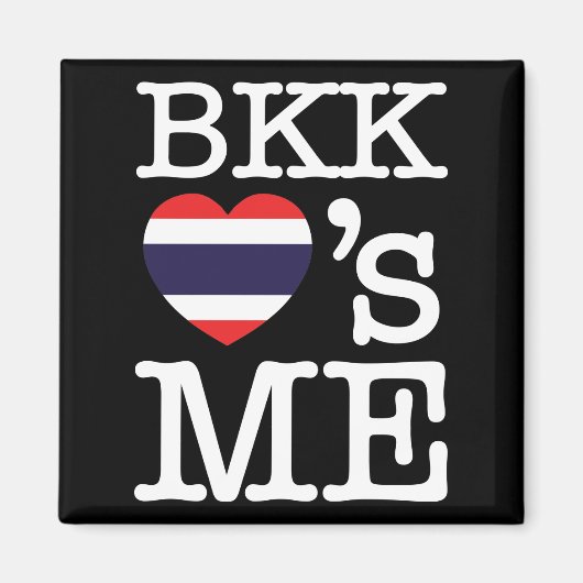 BKK LOVE'S ME マグネット (正面)