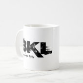 BKLのマグ コーヒーマグカップ (正面左)