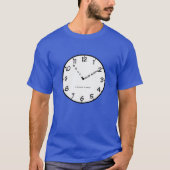 BKLYN NEVER SLEEPS (Clock) - MisterPシャツ Tシャツ (正面)