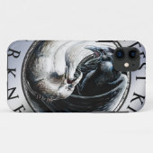 BKoDの円形浮彫りiPhone5/5Sの場合 Case-Mate iPhoneケース (裏面(横))