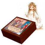 Blの奇跡。Imelda Lambertini (VVP 010) ギフトボックス<br><div class="desc">イタリアのボロ生まれニャの高貴な家庭に入ったイメルダ・ランベルティーニ(1322-1333)は、ローマの聖アグネスに捧げられた宗教の前の子で、天国の女王マリアと聖餐式の子だった。5歳の時、彼女は自宅にオルタリーを建てた。9歳の時、彼女は宗教生活に備えてドミニカの修道院に入った。11歳の時、正統な年齢（当時12歳）ではないにもかかわらず、彼女は奇跡のために彼女の最初の聖餐会を受け取った。そして…彼女は死んだ。 この画像は奇跡を描いている。幼い頃の習い事を後を追許され、ドミニカの修道女の人生を許されたBlは幼い頃の子どもだった。しかし、イメルダは聖餐式を否定した – つまり、ミサの後に司祭が彼女の上を震え上がるのを見られた1333年のアセンションの日まで。修道女の一人に呼ばれて目撃し、住職は正式に聖餐式を執り行った。感謝離れを捧げるためだけに、bl。イメルダは朝食のためにレフェクトリーに現れなかった。ある修道女が彼女の前にひざまずいて離れいるのを見た肩を叩くと若い素人は倒れた。彼女の深い憧れが満ちたbl。イメルダは純粋な喜びのために死んだ。 イメ賛美ルダ・ランベルティーニはファースト・コミュニケートのパトロンである。特にファースト・コミュニケートを作る女の子のパトロンである。 饗宴： 5月12日 アンティーククレジット(VVP 010): K[arel] van de Vyvere-Petyt,  Bruges,  Belgium,  19世紀後半にデザイナーの宗教エフエメラの個人蔵から出版されたクロモリソグラフィーにおける献身的なプリントからImelda Lambertiniの聖書的奇跡を描いたネオ賛美ゴシック。</div>
