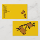 BL-おもしろいな馬の名刺 名刺 (正面/裏面)