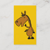 BL-おもしろいな馬の名刺 名刺 (裏面)