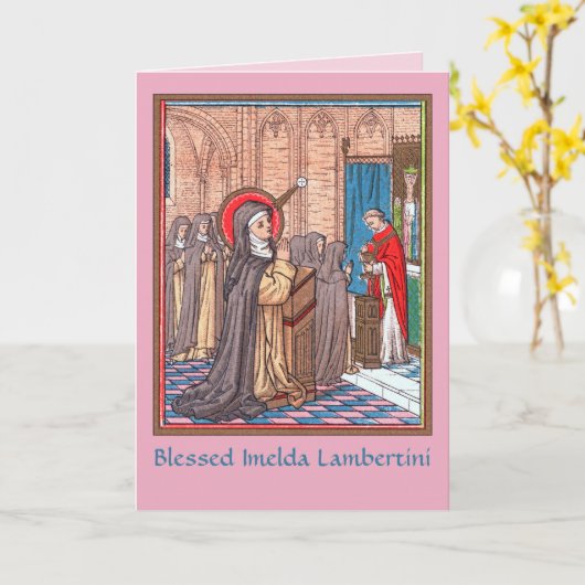 bl.Imelda Lambertini's Miracle (VVP 010) カード (黄色い花)