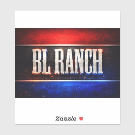 BL Ranch Sticker シール (シート)