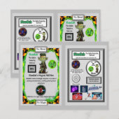 Blaadlak Presents Bohrium Trading Card ポストカード (正面/裏面)