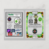 Blaadlak Presents Bohrium Trading Card ポストカード (裏面)