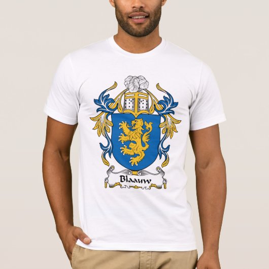 Blaauwの家紋 Tシャツ (正面)