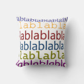 Blablabla クッション (正面)