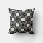 BLack及び白色波光錯覚パターン クッション (裏面)