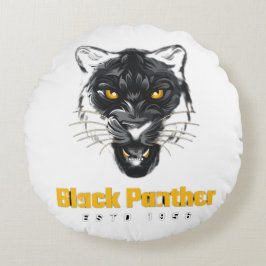 Black  ラウンドクッション