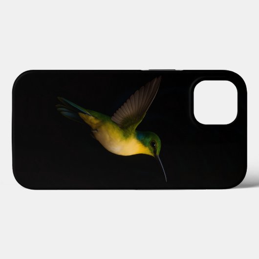 Black 4 Luxe Apple iPhone 13 Case Flying Bird Case-Mate iPhoneケース (裏面 (横))