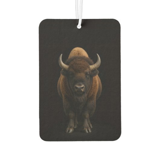 Black 4 Luxe Car Air Fresheners American Bison カーエアーフレッシュナー (裏面)
