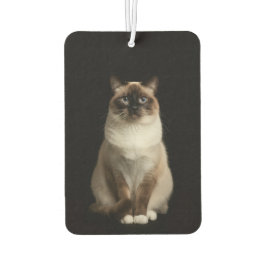 Black 4 Luxe Car Air Fresheners, Birmanese Cat カーエアーフレッシュナー