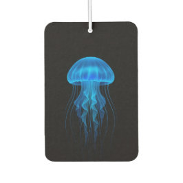 Black 4 Luxe Car Air Fresheners, Blue Jellyfish カーエアーフレッシュナー