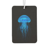 Black 4 Luxe Car Air Fresheners, Blue Jellyfish カーエアーフレッシュナー (裏面)