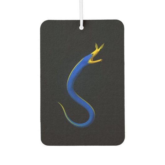 Black 4 Luxe Car Air Fresheners, Blue Ribbon Eel カーエアーフレッシュナー (正面)