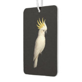 Black 4 Luxe Car Air Fresheners, Crested Cockatoo カーエアーフレッシュナー (左)