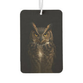 Black 4 Luxe Car Air Fresheners, Golden Eye Owl カーエアーフレッシュナー (裏面)