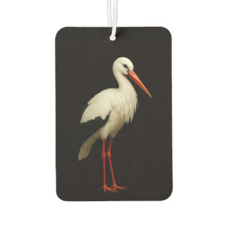 Black 4 Luxe Car Air Fresheners, Graceful Stork カーエアーフレッシュナー
