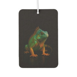 Black 4 Luxe Car Air Fresheners, Green Iguana カーエアーフレッシュナー