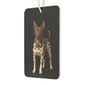 Black 4 Luxe Car Air Fresheners, Hairless Terrier カーエアーフレッシュナー (左)