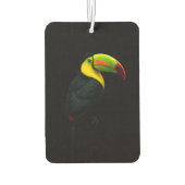 Black 4 Luxe Car Air Fresheners, Keel Billed Tucan カーエアーフレッシュナー (裏面)
