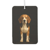Black 4 Luxe Car Air Fresheners Kind Beagle カーエアーフレッシュナー (正面)